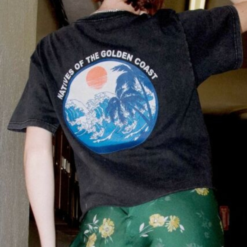 Brandy Melville Golden Coast Tee